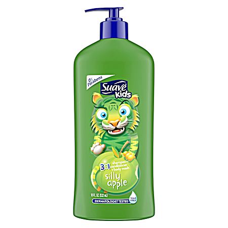 Kids 18 oz 3-in-1 Silly Apple Shampoo + Conditioner + Body Wash