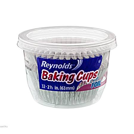 2.5 in Foil Baking Cups - 32 Ct