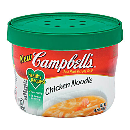 Healthy Request 15.3 oz Chicken Noodle Soup Microwavable Bowl