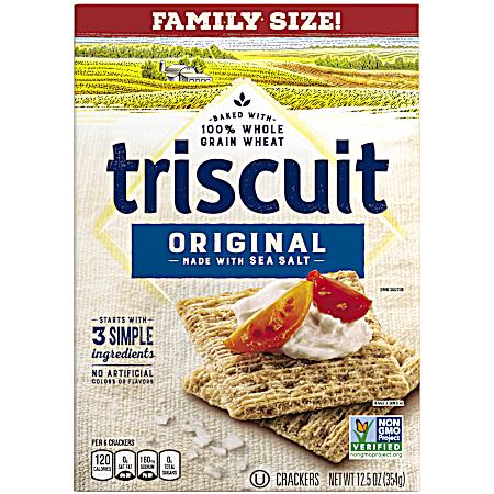 Triscuit Original Snack Crackers w/ Sea Salt