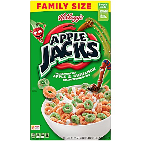 Apple Jacks Cereal
