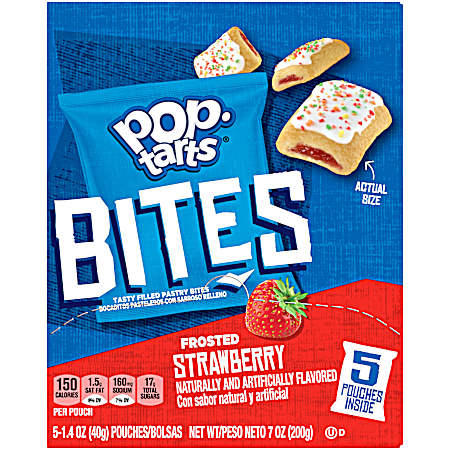 Strawberry Frosted Pastry Bites