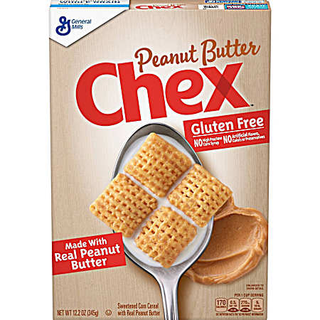 12.2 oz Peanut Butter Chex Breakfast Cereal