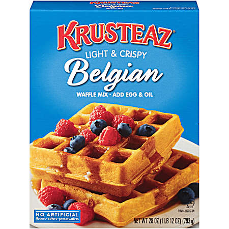 28 oz Light & Crispy Belgian Waffle Mix