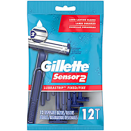 Sensor2 Plus Fixed Razors - 12 pk