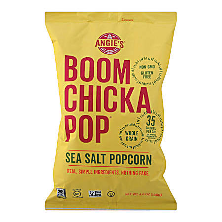 4.8 oz Boomchickapop Sea Salt Popcorn