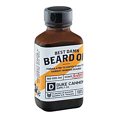 3 oz Best Damn Redwood Beard Oil