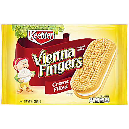 14.2 oz Vienna Fingers Creme Filled Sandwich Cookies