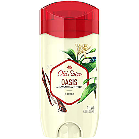 3 oz Oasis Deodorant with Vanilla Notes