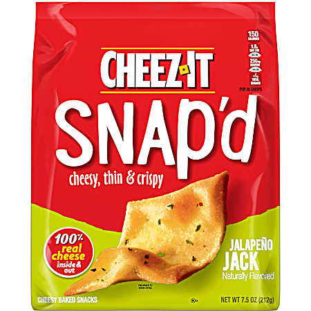 7.5 oz Snap'd Jalapeno Jack Crackers