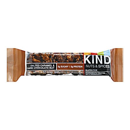 1.4 oz Salted Caramel & Dark Chocolate Nut Granola Bar