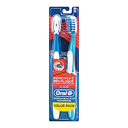 2 ct. Advanced Clean Medium Toothbrushes