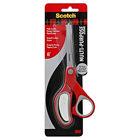 8 in Multi-Purpose Stainless Steel Scissors