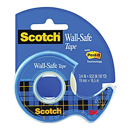 Wall Safe Tape 3/4 in x 650 in