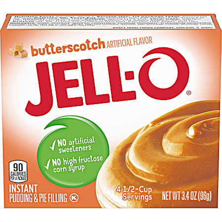 Instant Butterscotch Pudding & Pie Filling Mix - 3.4 oz