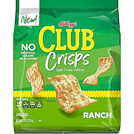 Club 7.1 oz Ranch Crisps