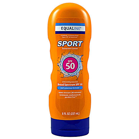 8 oz Sport SPF 50 Sunscreen Lotion