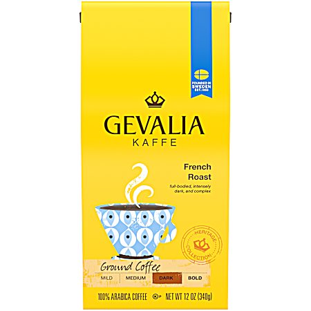 12 oz French Roast Dark Roast Ground Coffee