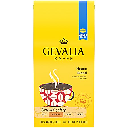 12 oz House Blend Medium Roast Ground Coffee