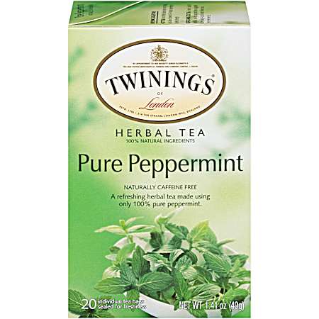 Pure Peppermint Tea - 20 ct