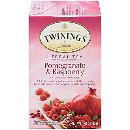 Pomegranate & Raspberry Tea - 20 ct