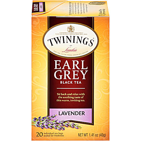 Earl Grey Lavender Tea - 20 ct