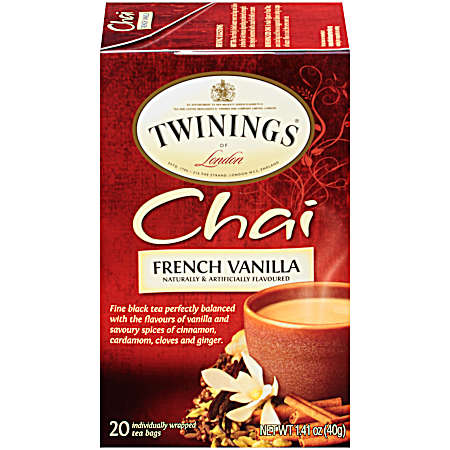 French Vanilla Chai Tea - 20 ct