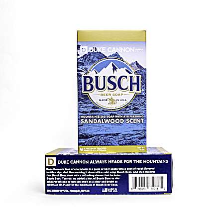 10 oz Busch Beer Sandalwood Brick of Soap