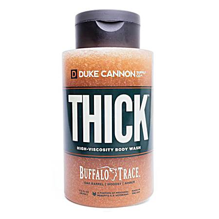 17.5 oz Thick High Viscosity Bourbon Trail Oak Barrell Body Wash