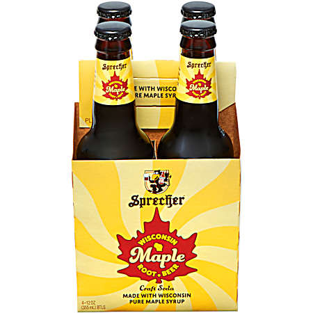 16 oz All Natural Maple Root Beer - 4 pk