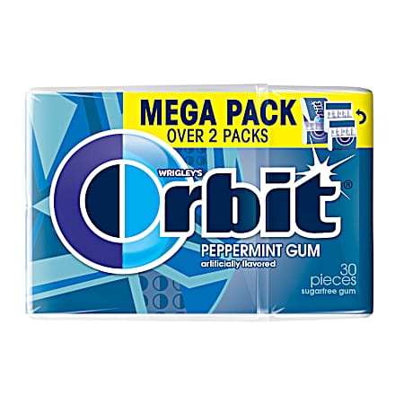Peppermint Gum - 30 Ct