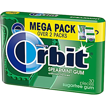 Spearmint Gum - 30 Ct