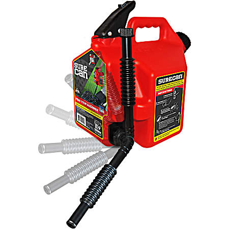 2.2 gal Red Gasoline Fuel Can