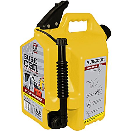 5 gal Yellow Diesel Fuel Can