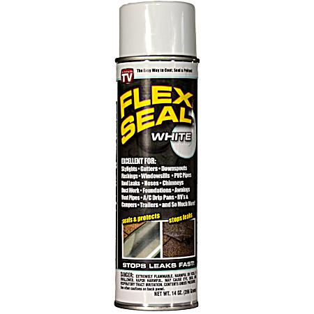 14 oz White Rubberized Sealant Coating Spray