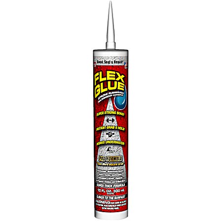 10 fl oz White Strong Rubberized Waterproof Adhesive