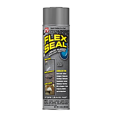 14 oz Gray Rubberized Sealant Coating Spray