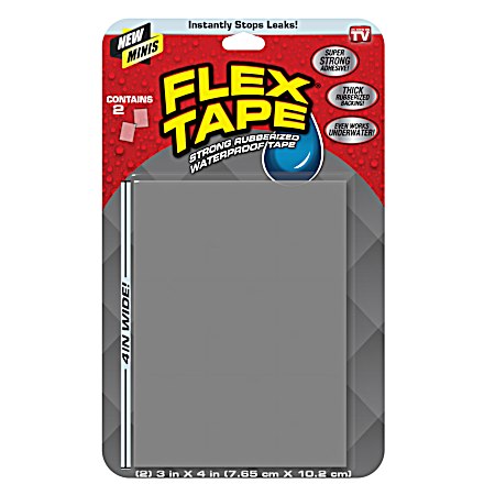 Clear Rubberized Mini Tape