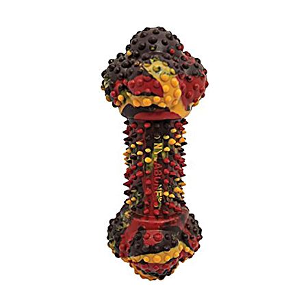 Flavor Frenzy Medium Bacon Cheeseburger Rubber Dog Chew Toy