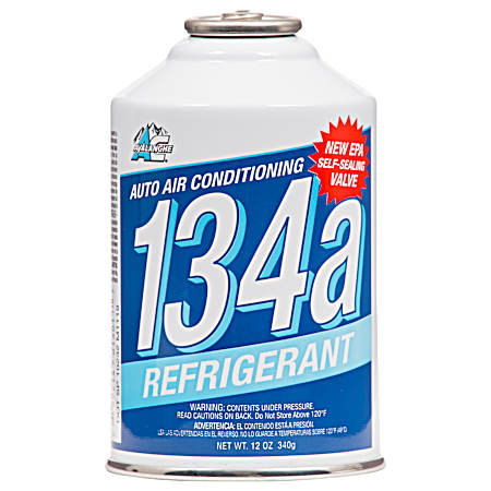 Straight Auto A/C R134a Refrigerant 12 oz Refill