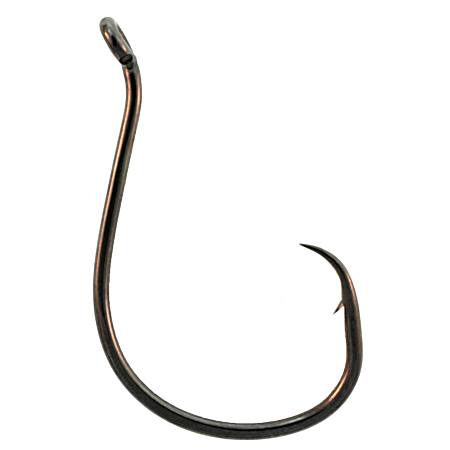 Octopus Circle Offset Black Nickel Hooks