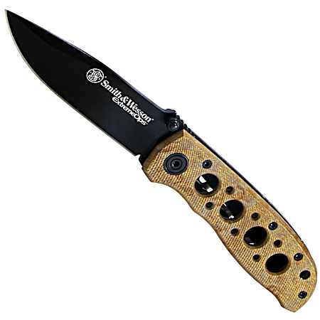 Extreme Ops Desert Camo Folding Knife