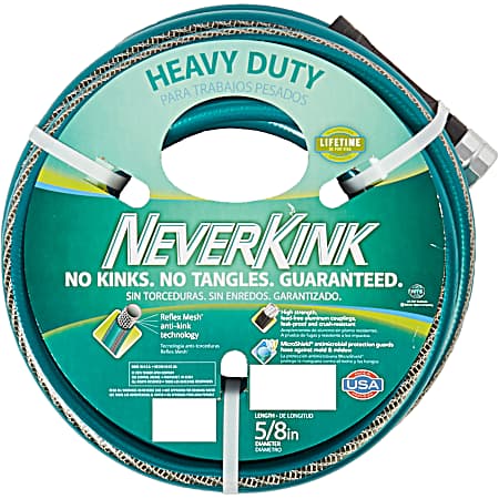 5/8 In Heavy Duty Green Garden Hose