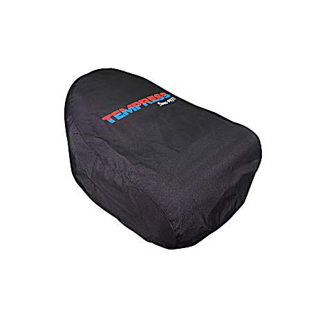 19 in x 24 in x 20 in Black Premium Low-Back Boat Seat Cover