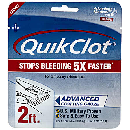 3 in x 2 ft White Gauze