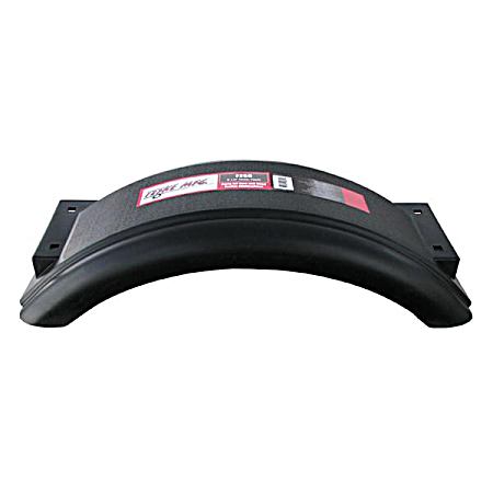 21 in Black Round Impact Resistant Plastic Fender