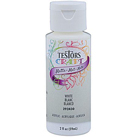 Acrylic Matte Paint - White
