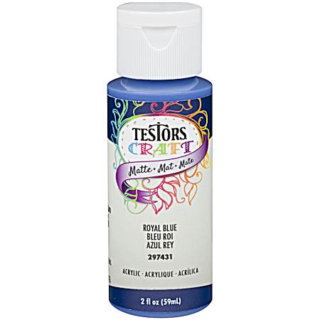 Acrylic Matte Paint - Royal Blue