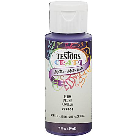 Acrylic Matte Paint - Plum