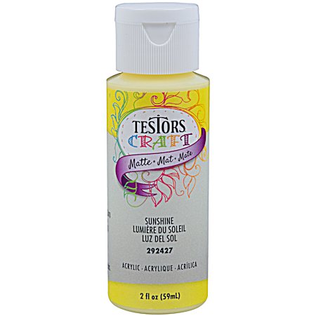 Acrylic Matte Paint - Sunshine Yellow